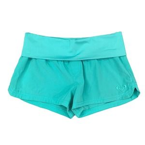Roxy Board Shors Women Junior 1 Fold Over Low Rise Stretch Tulip Hem Swimwear
